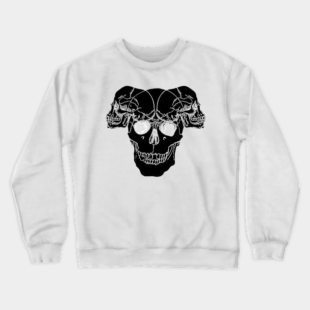 Skeletons Crewneck Sweatshirt by MikeMeineArts